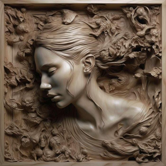 نموذج ثلاثي الأبعاد لآلة CNC 3D Art 